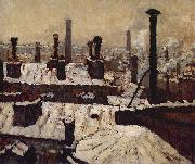 Gustave Caillebotte Toits sous la neige china oil painting artist